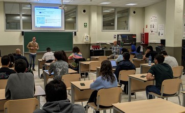 Presentation of the TEDI Project to the Students of the Erasmus Mundus Master&#39;s in Mechatronics at the University of Oviedo.