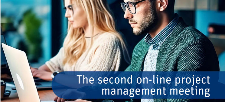 On-line project management meeting