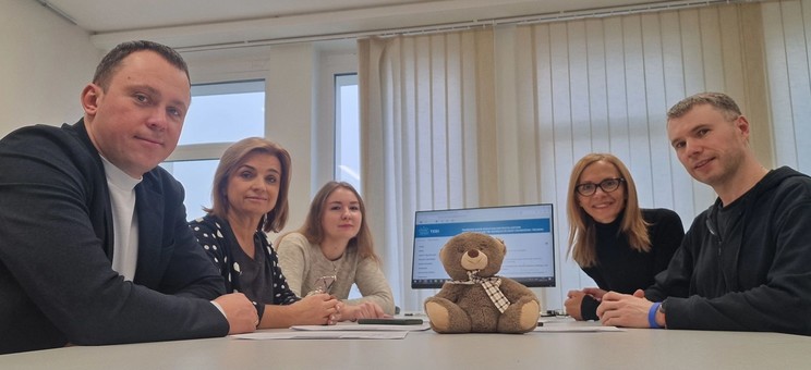 TEDI project partners meeting - the team of the Faculty of Mechanical Engineering and Design KTU