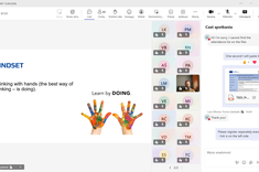 The 3rd training started